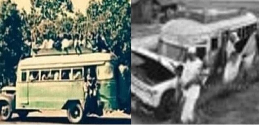 জিঞ্জিরা থেকে নবাবগঞ্জ মডেল ১৯৪৫ বাসে