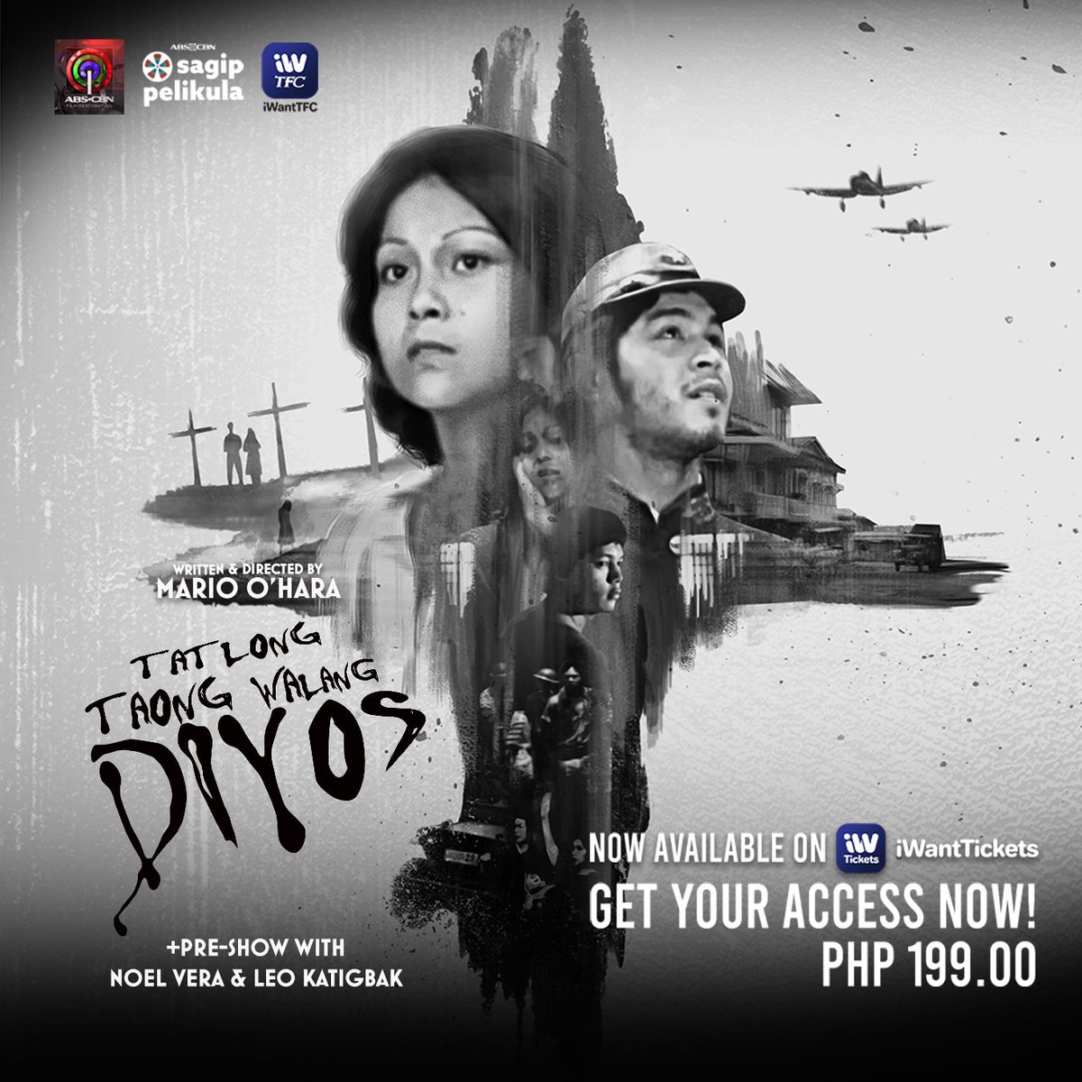 SagipPelikula's tweet photo. The black-and-white version of Mario O’Hara’s 1976 film #TatlongTaongWalangDiyos is now streaming on #iWantTickets!

Get your access for only Php. 199!
Rent now: https://t.co/RXwuf6Q7iW

#SagipPelikula #ABSCBNSagipPelikula #iWantTFC
#NoelVera #LeoKatigbak #ABSCBNFilmRestoration https://t.co/GQY64AZDW0