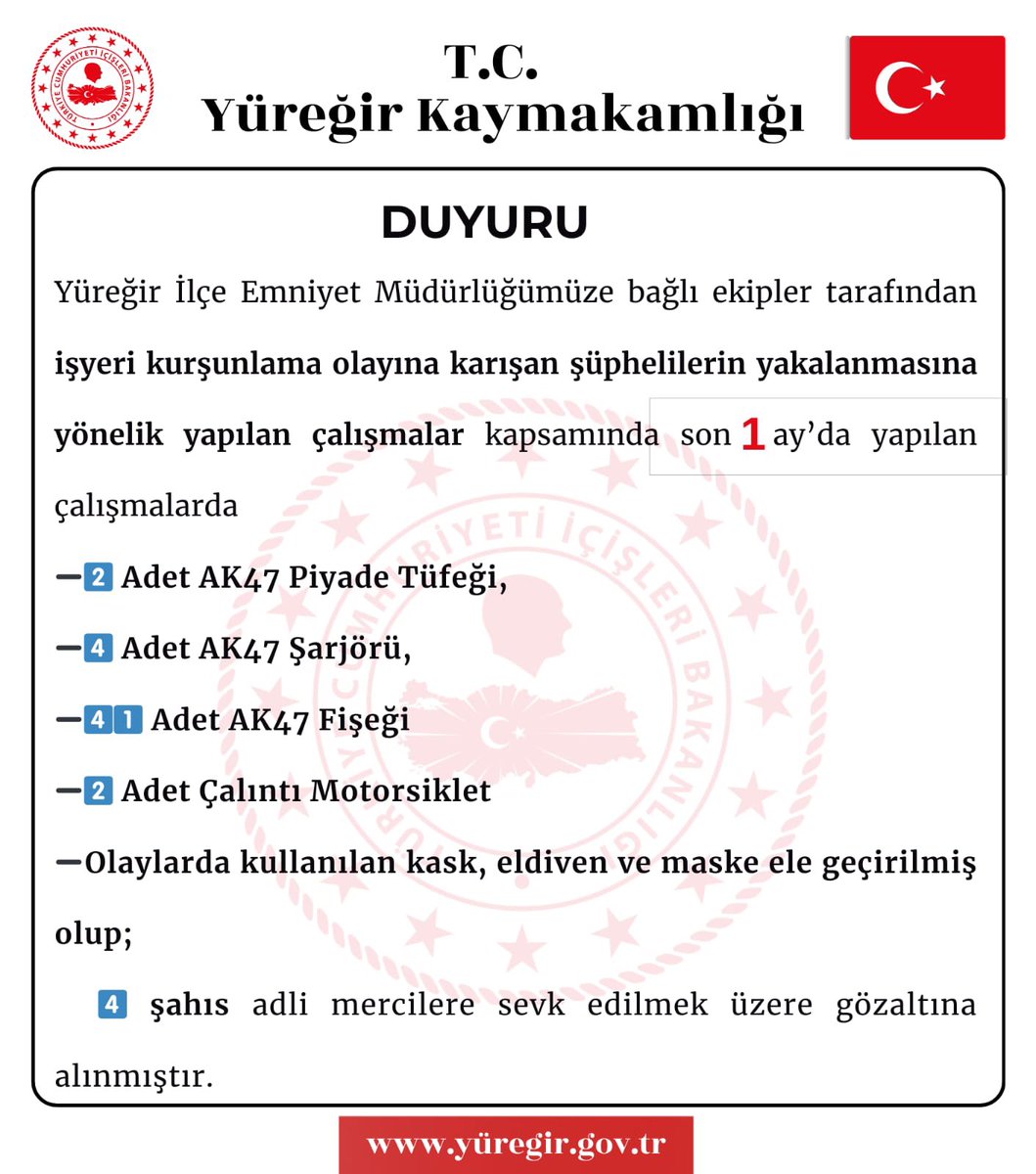 #YüreğirinHuzuru
#TürkiyeninHuzuru