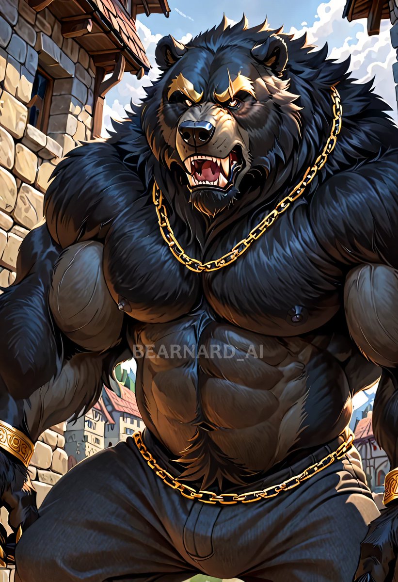 bearnard_ai's tweet photo. I'm the leader bear,🐻 do you mind?

🔴Designed by @bearnard_ai 🖌️
🔴Follow me for more Majestic beasts

#werewolf #gymbeasts #lycon #beasts
 #animls #gym #arts #wolf #beasts #bears #phonk
#pfonkremix #night #beastsarts #wolf #bears #frontlop #wildebears #ai #aiar#phonkmnBerdon https://t.co/nM22seQ0FJ