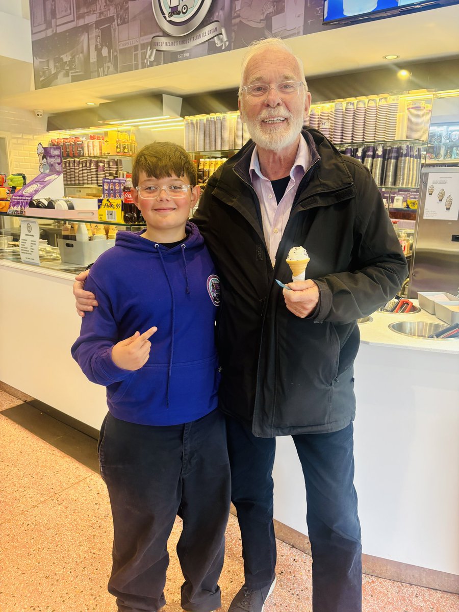 Morelli_1911's tweet photo. We were delighted to welcome Anna Haugh and Ian McElhinney to our Portrush Ice Cream Parlour to sample  'La Dulse Vita', our specially created Seaweed Ice Cream. You can watch this episode, and all episodes in the new series on BBC iplayer now. 🥰 https://t.co/nbzImMsh8Q