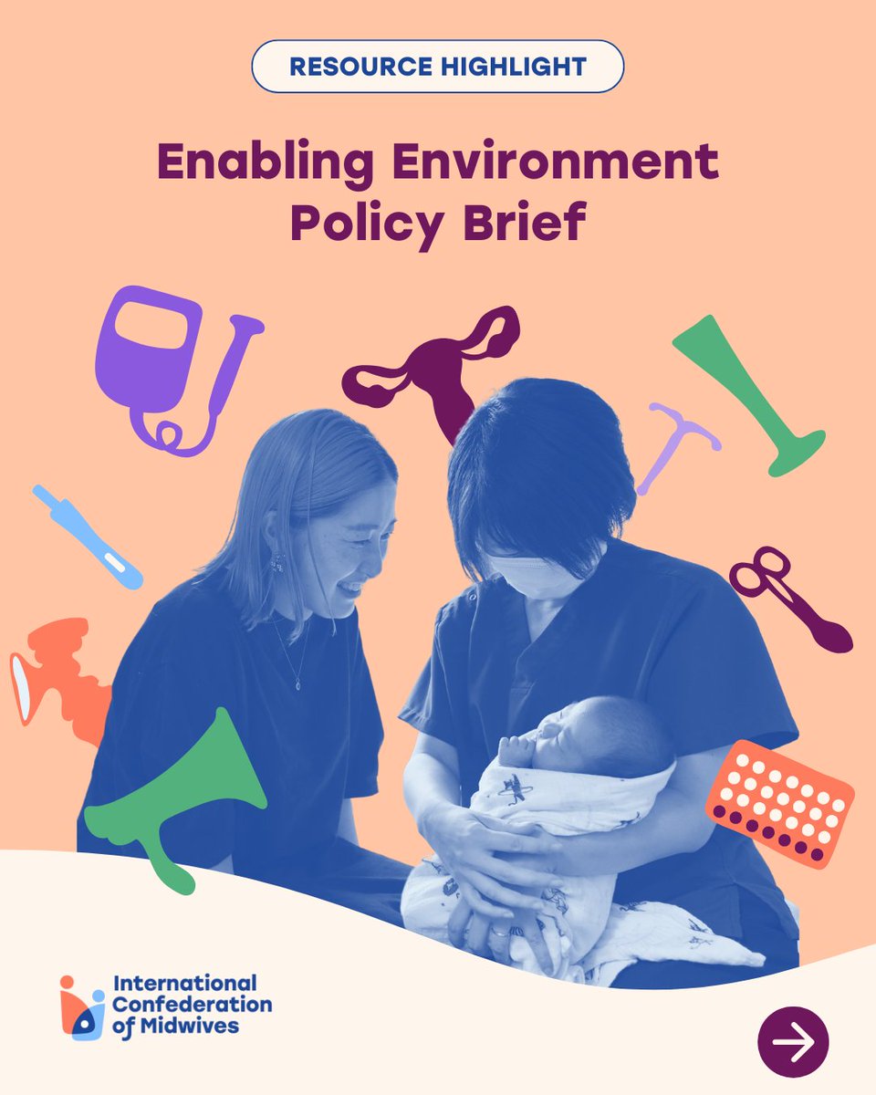 world_midwives's tweet image. Midwives are vital to improving global SRMNAH care, yet barriers limit their full scope of practice. Learn about the policies needed to create an enabling environment in this policy brief. 🌍 

zurl.co/s3aVW 

 #ResourceTuesday