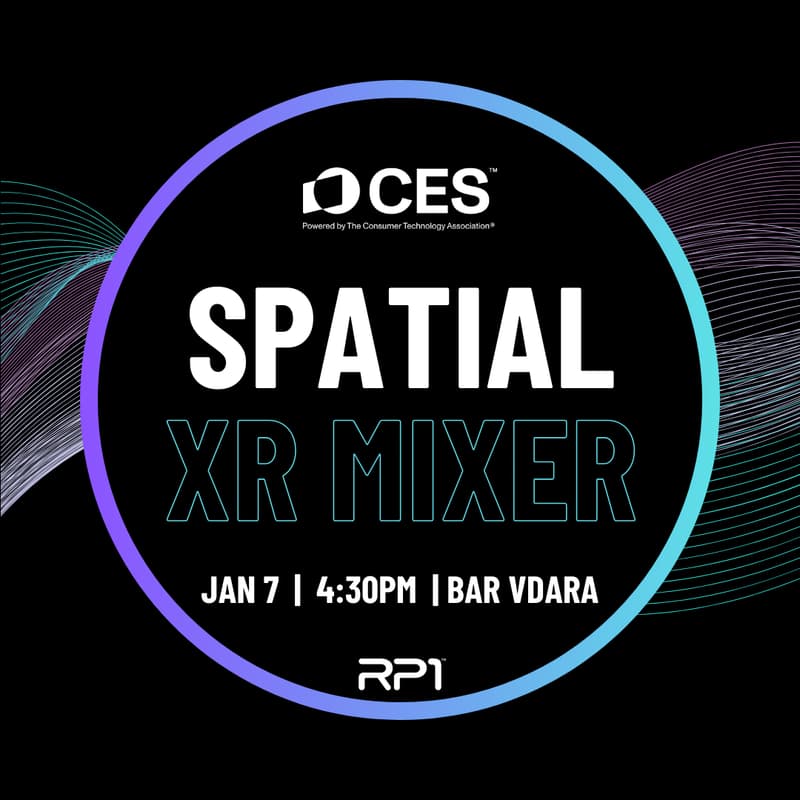 rp1browser's tweet photo. Spatial XR Mixer Location Update: We've changed the venue to ensure a more comfortable and welcoming space for everyone.
Updated Location: Bar Vdara
Time: 4:30pm
Bar #Vdara offers a great atmosphere for connecting and networking. Can’t wait to see you there!
#CES2025 #Spatial https://t.co/2VMTZDxvQ2