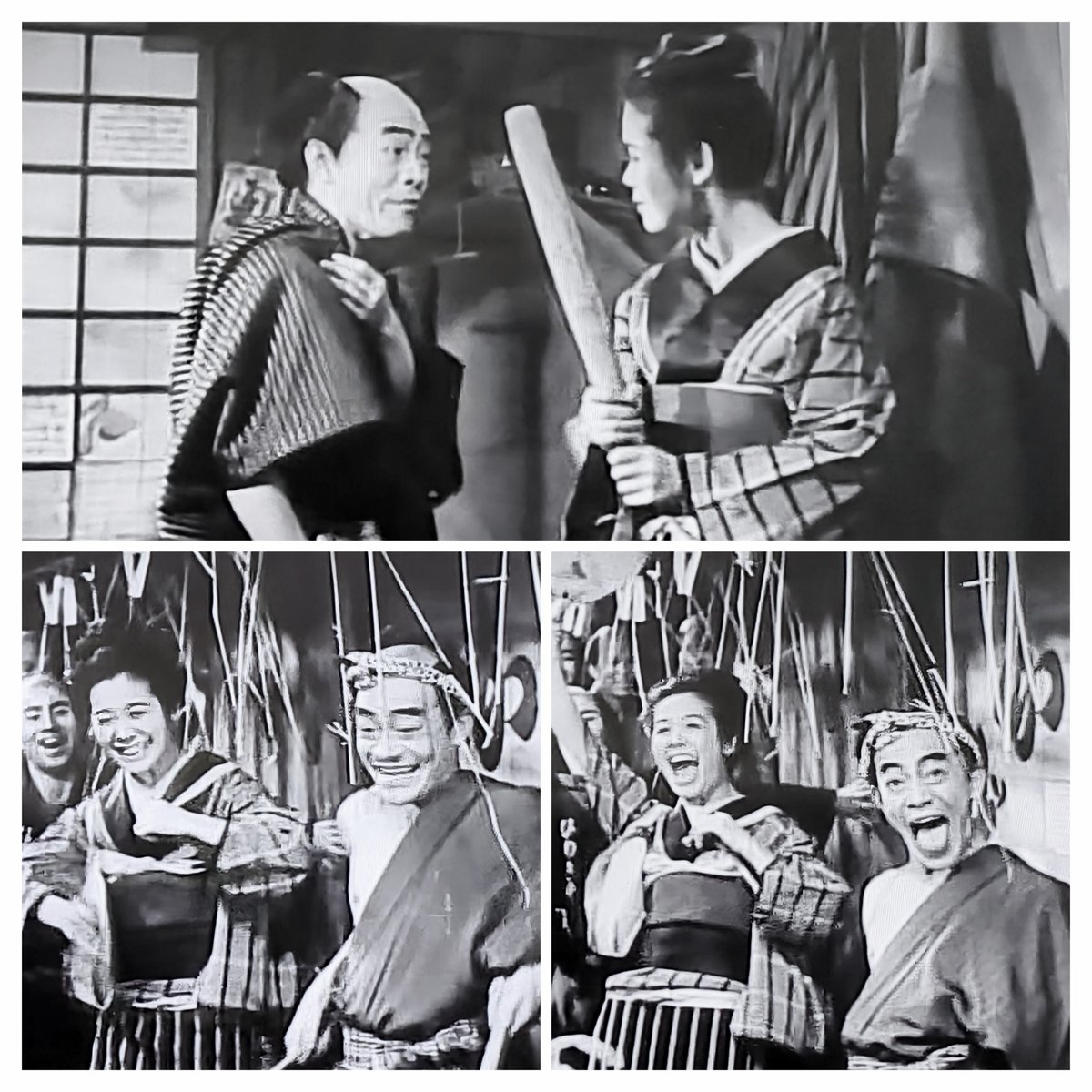 gerako11e's tweet image. エノケンの御命日✿
笠置シヅ子さんと。

『歌うエノケン捕物帖』1948
#榎本健一
#渡辺邦男