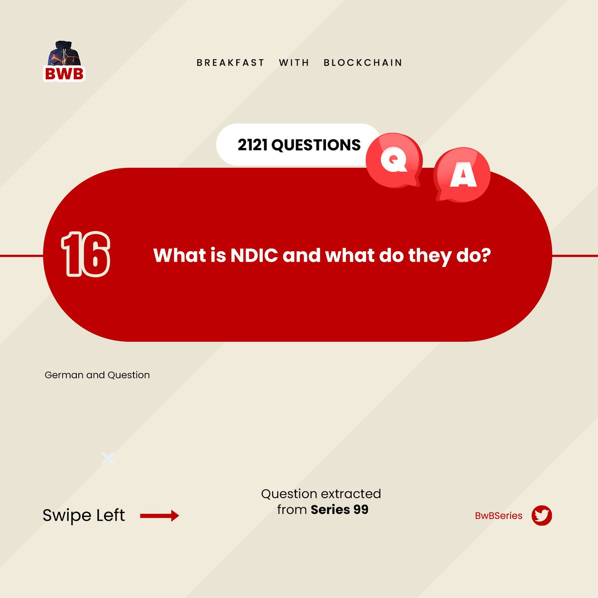 bwbseries's tweet photo. The countdown is almost up
21on21 (5th Cycle) in a bit.
#Series105 #BwB2025 #BwB #BwBSeries #BreakfastWithBlockchain #21on21 https://t.co/vKGTCqJgfW