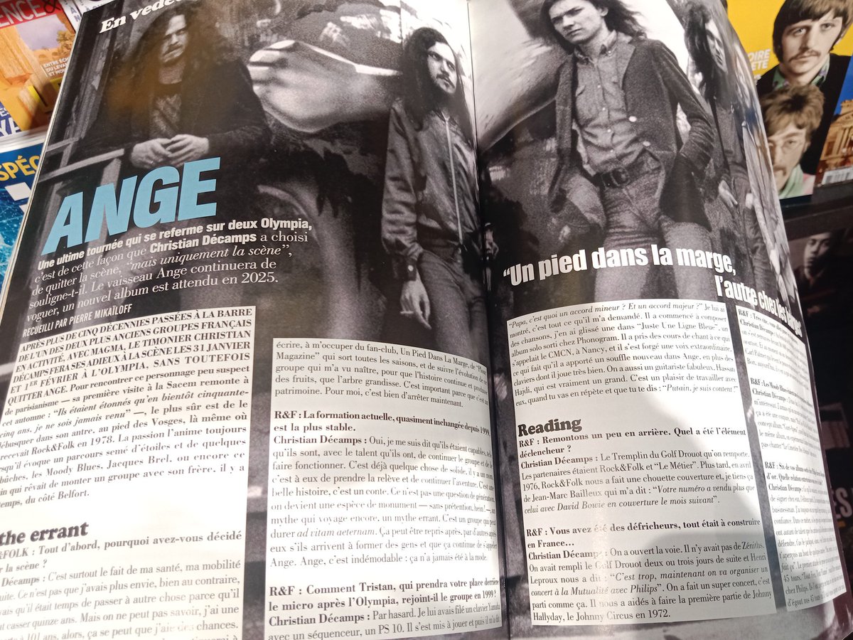 Avec un belle interview de Christian et une même une sélection d'albums à l'intérieur... à ne pas rater ! 2/2