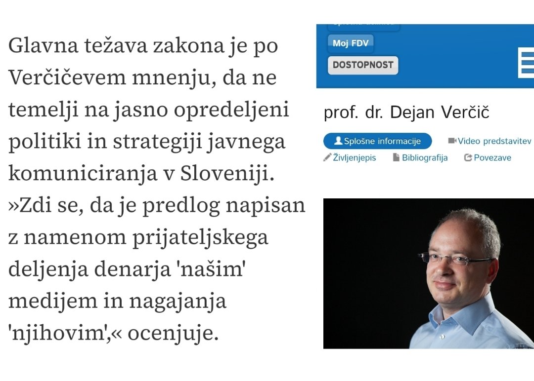 brutus91101394's tweet image. Ko profesor na #FDV Dr. Dejan Verčič sesuje novelo zakona o medijih. Iskrica upanja, da ni vse izgubljeno.
delo.si/novice/sloveni…