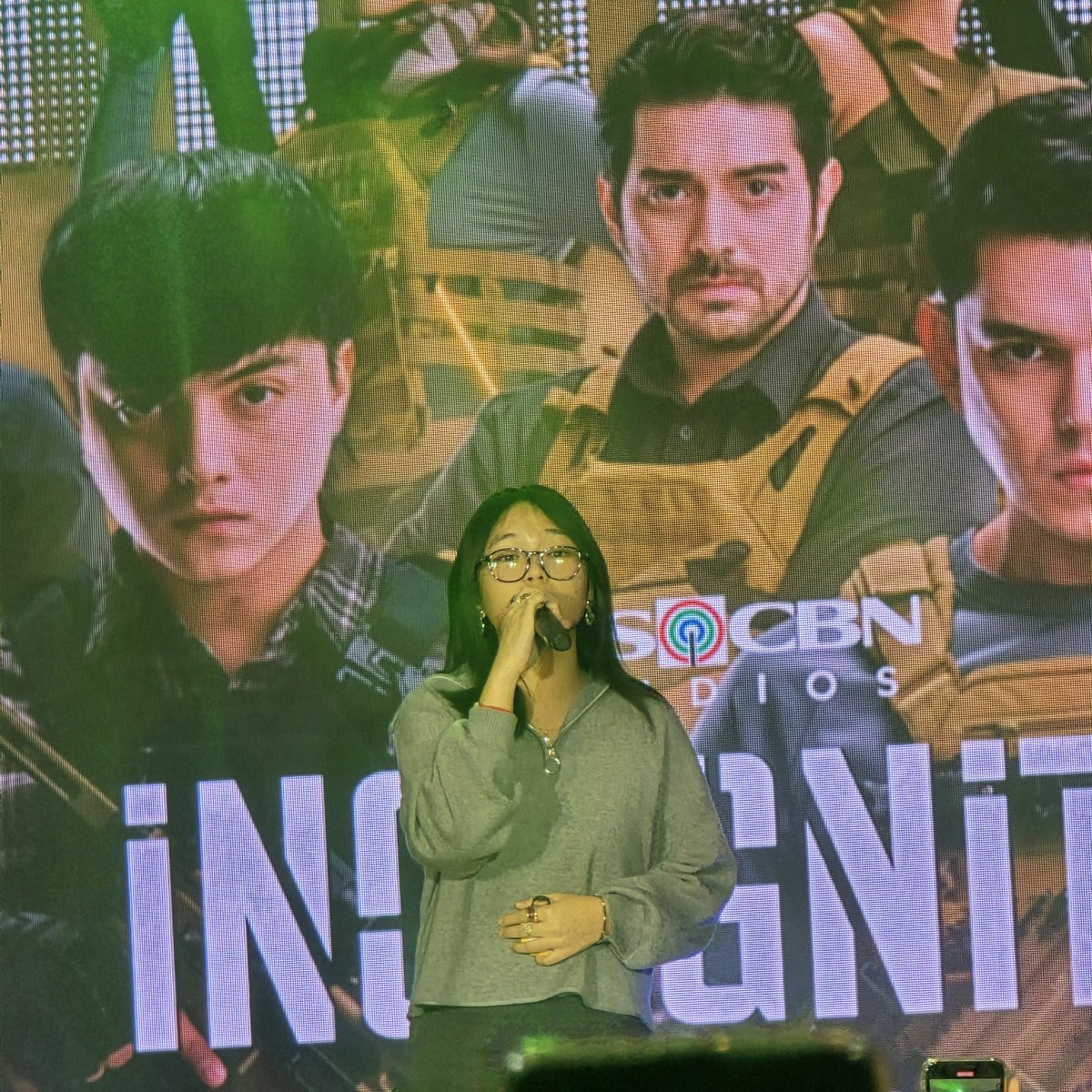 PBB's Rain Celmar now on stage! 

#INCOGNITOFANCON