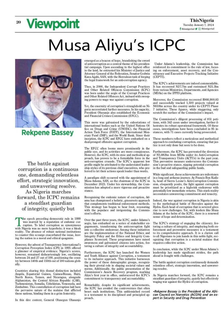 African Council on Narcotics (ACON) tweet media