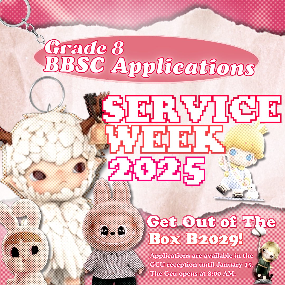 official_BBSC's tweet photo. I got the secret!!! 🤯🤭

What's up, Batch 2029⁉️ An opportunity blind box just opened up for you!

Are you willing to be an ate/kuya who is committed to serve? Or do you know anyone who is? Well guess what? BBSC service week applications are now open! https://t.co/0G8VTQpWbF