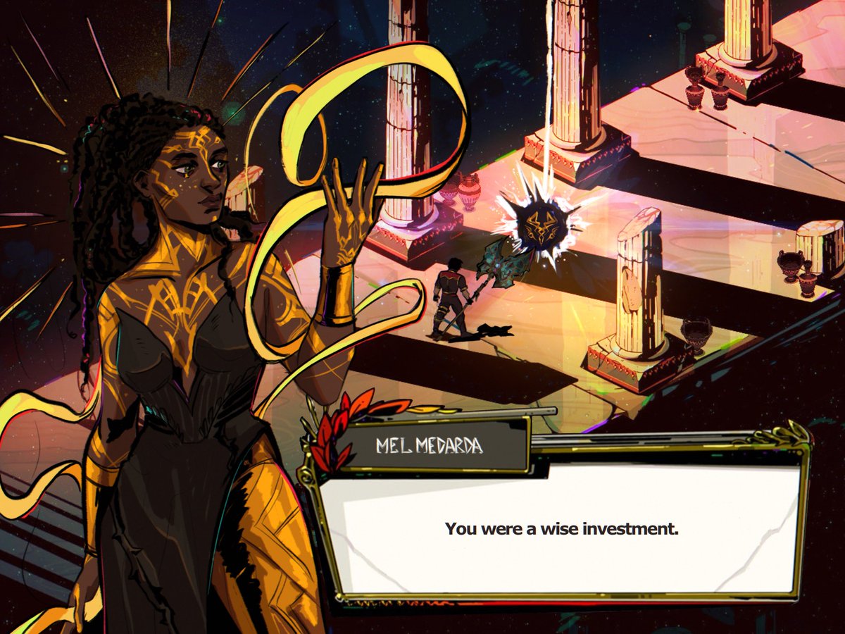 Mel in hades artstyle 
#arcane x #hadesgame