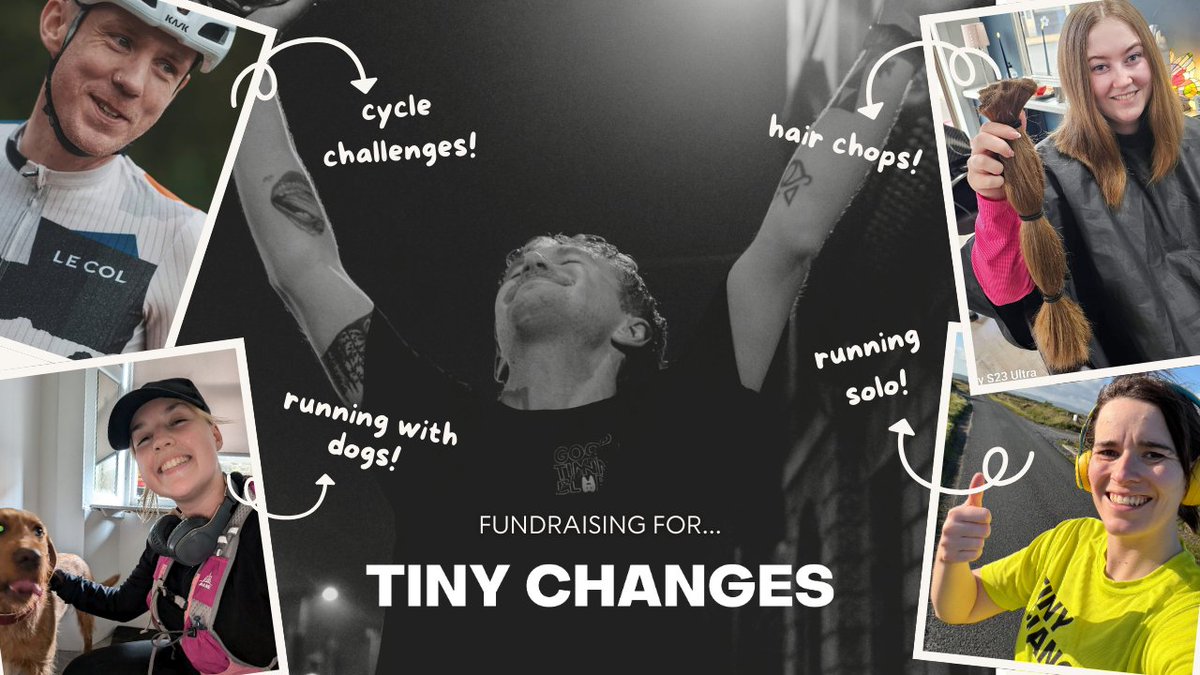 Thank you to everyone who raised money for us in 2024. Fundraising is still the backbone of Tiny Changes and we couldn't do the work we do without your incredible passion and efforts 🙌

If you're thinking of fundraising for us in any form in 2025, we'd love to hear from you 🩵