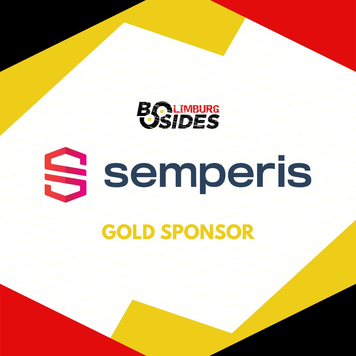 💛 New Year, New Gold Sponsor! 💛

We’re kicking off 2025 with great news: <a href="/SemperisTech/">Semperis</a> is joining as our third Gold Sponsor! 🚀

🎫 bsides-limburg.be/2025-edition/t…

#BSidesLimburg #Cybersecurity #Semperis #Gold