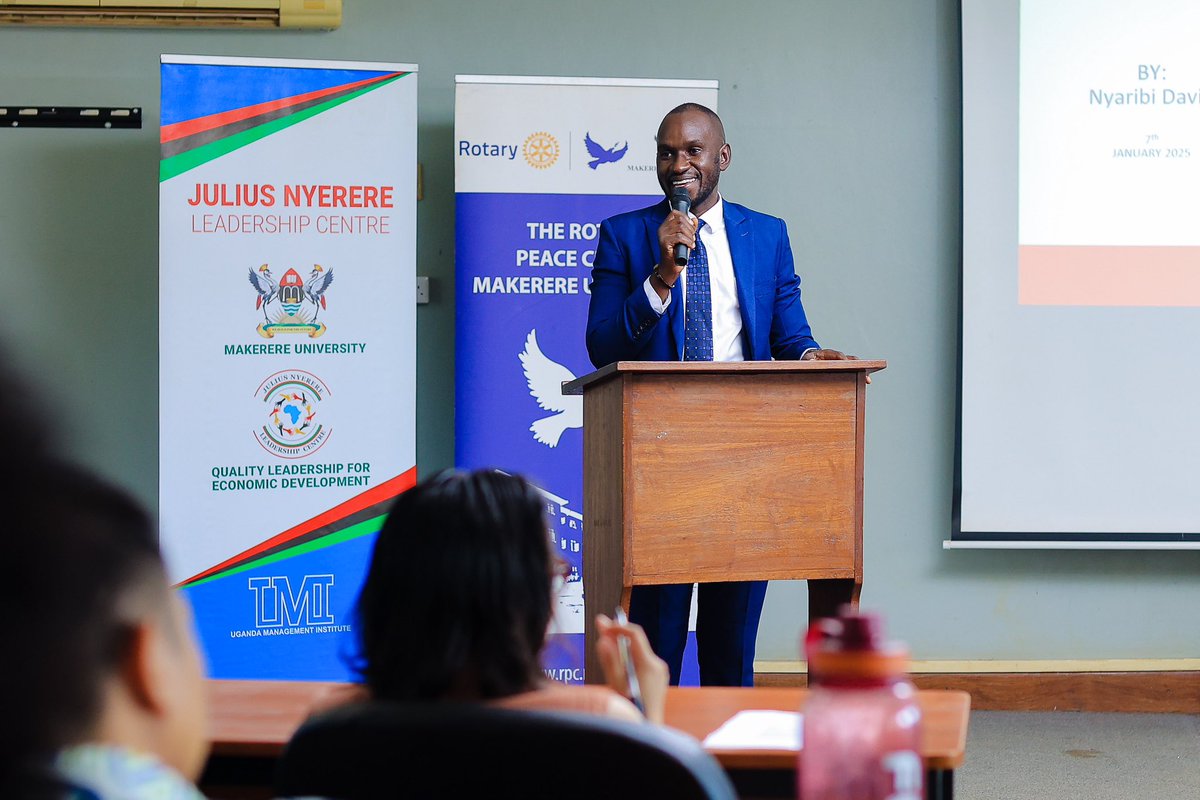 Julius Nyerere Leadership Centre (JNLC) (@thejnlc) on Twitter photo "Leadership is about influencing others towards a goal. As John C. Maxwell said, 'Leadership is influence.' Your actions should inspire others to dream more, learn more, do more, and become more."— Mr. <a href="/Nyaribi/">NYARIBI DAVID</a> David, Leadership & Governance Specialist "Leadership is about influencing others towards a goal. As John C. Maxwell said, 'Leadership is influence.' Your actions should inspire others to dream more, learn more, do more, and become more."— Mr. <a href="/Nyaribi/">NYARIBI DAVID</a> David, Leadership & Governance Specialist