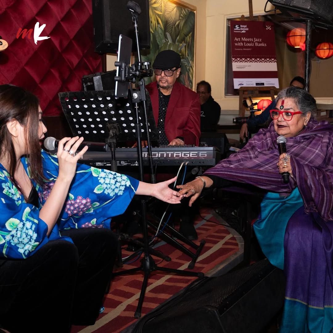 TT_My_Kolkata's tweet photo. Nostalgia &amp; music mingled on a winter evening at #Trincas, as the 'godfather of Indian jazz' #LouizBanks took to the stage at the #ParkStreet venue.

🔗https://t.co/MQrP2A56Pl

#Jazz #Music #IndianJazz #UshaUthup #BengalBiennale #Musician #IndianMusicians #Kolkata #MyKolkata https://t.co/QrO0RbGNrf