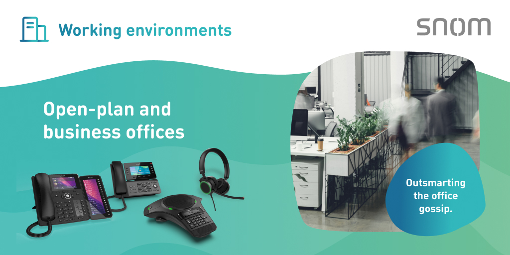 snom's tweet photo. 🗣 Where #communication📣 takes place: At the #desk 🖥 , in the #office 🏢 or in the #conference room. Or even in the #kitchen.
https://t.co/CqT2FKIAZo
#Snom #largeoffice #mobility #innovation #voipbusiness #futuretech https://t.co/QQBBXdif9O