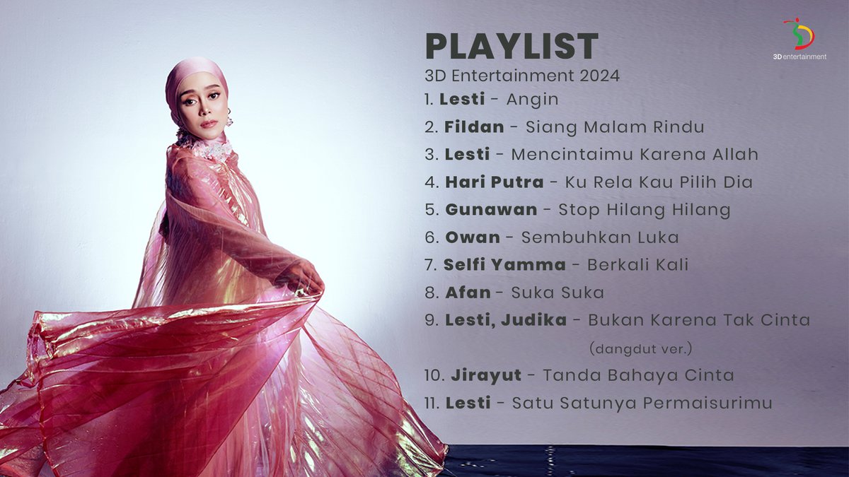 Lagu-lagu apa ajasih yang beredar sepanjang 2024 kemarin...? Cusss nonton selengkapnya disini gaees:
youtu.be/X1QL6qiR4Ek

#kaleidoskop2024 #3dent #lesti #fildan #hariputra #gunawan #owan #selfiyamma #afan #jirayut