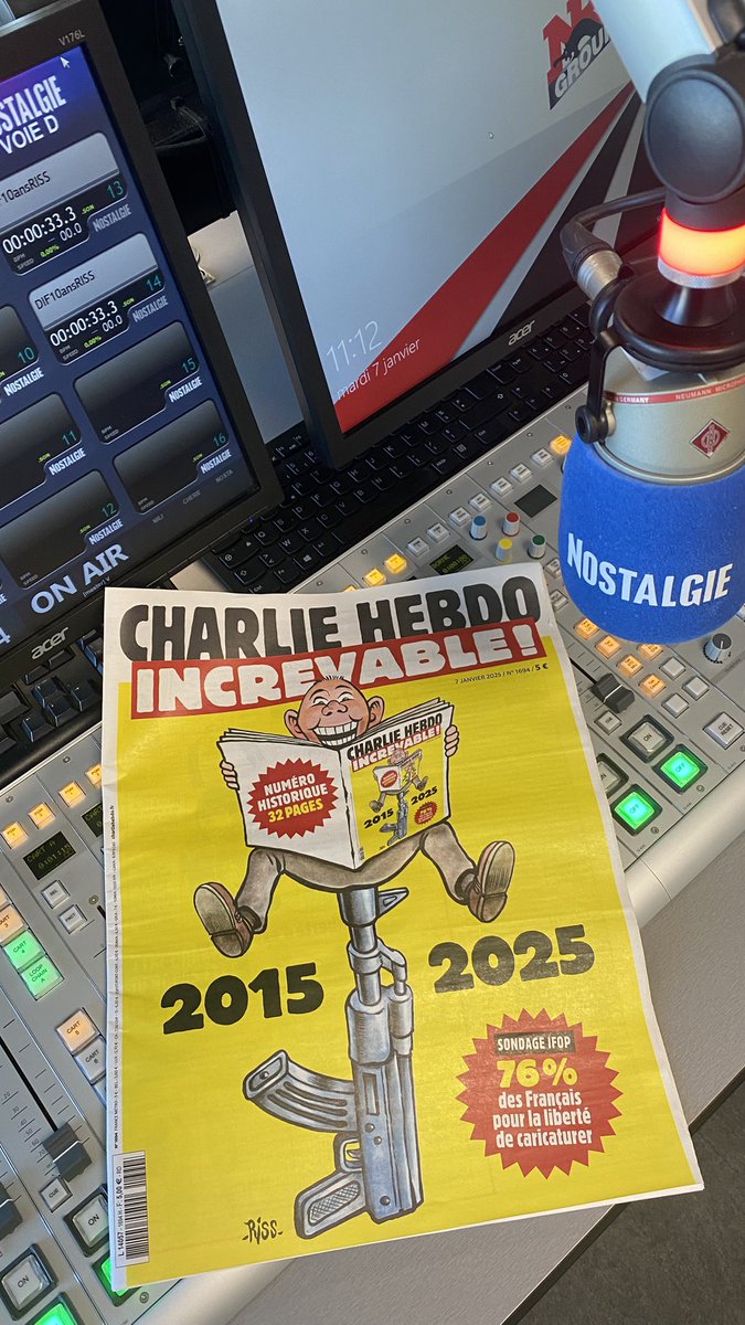 #JeSuisToujoursCharlie #CharlieHebdo