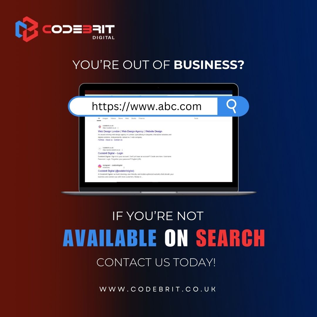 CodebritD37757's tweet image. ๐ข Are You Visible Online?
Boost your visibility with Codebrit Digitalโs SEO and Marketing Expertise!
07441 916648
Hello@codebrit.co.uk
Codebrit.co.uk
#SEOExperts #OnlineVisibility #CodebritDigital #UKBusinessGrowth #GetFoundOnline #online #onlinebusiness #Business