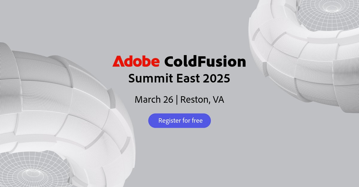 Adobe ColdFusion tweet media