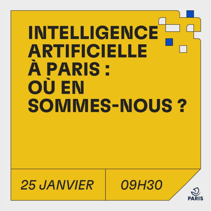 Fondation Blaise Pascal (@fondbpascal) on Twitter photo 📣<a href="/Paris/">Paris</a> organise une journée dédiée à l'IA avec le <a href="/CNNum/">Conseil national du numérique</a> et IAgora ! 👏
🗓️ le 25 janvier
📍à l'Hôtel de Ville
👉 Inscription gratuite et ouverte à tous.tes paris.fr/evenements/int…
#IA #intelligenceartificielle #sciencetsociété #médiationscientifique #culturescientifique 📣<a href="/Paris/">Paris</a> organise une journée dédiée à l'IA avec le <a href="/CNNum/">Conseil national du numérique</a> et IAgora ! 👏
🗓️ le 25 janvier
📍à l'Hôtel de Ville
👉 Inscription gratuite et ouverte à tous.tes paris.fr/evenements/int…
#IA #intelligenceartificielle #sciencetsociété #médiationscientifique #culturescientifique