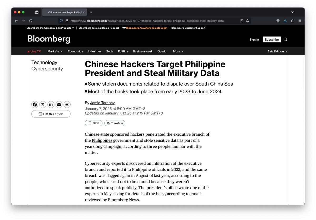 bobreyes's tweet image. In another #CybersecurityPH news...