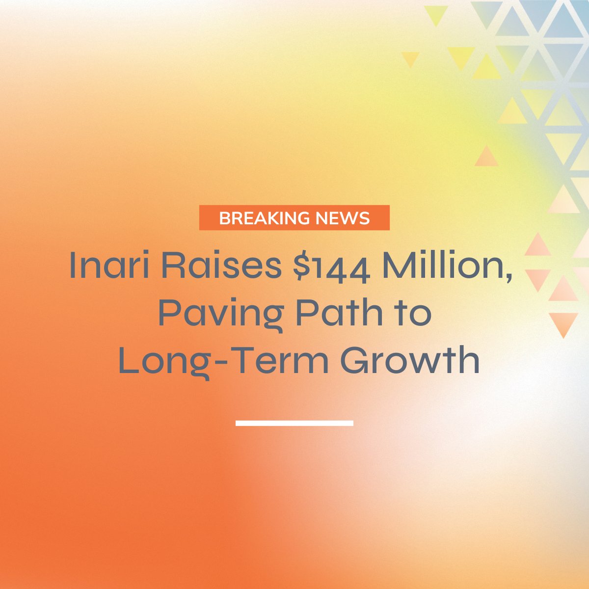 A strong start to 2025: Inari raises $144M to redefine the seed industry &amp; pave the way for sustainable growth. Thank you to our investors for supporting our mission to help ensure a thriving planet, food security &amp; farmer well-being. 🌱 inari.com/?p=1662&previe…