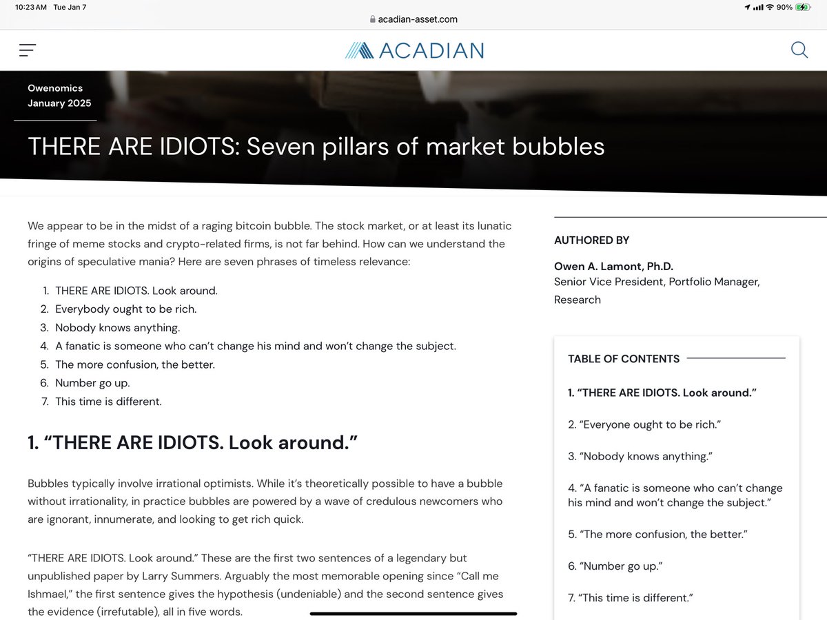 CliffordAsness's tweet image. Owen Lamont is awesome. More people should read his stuff.

acadian-asset.com/investment-ins…