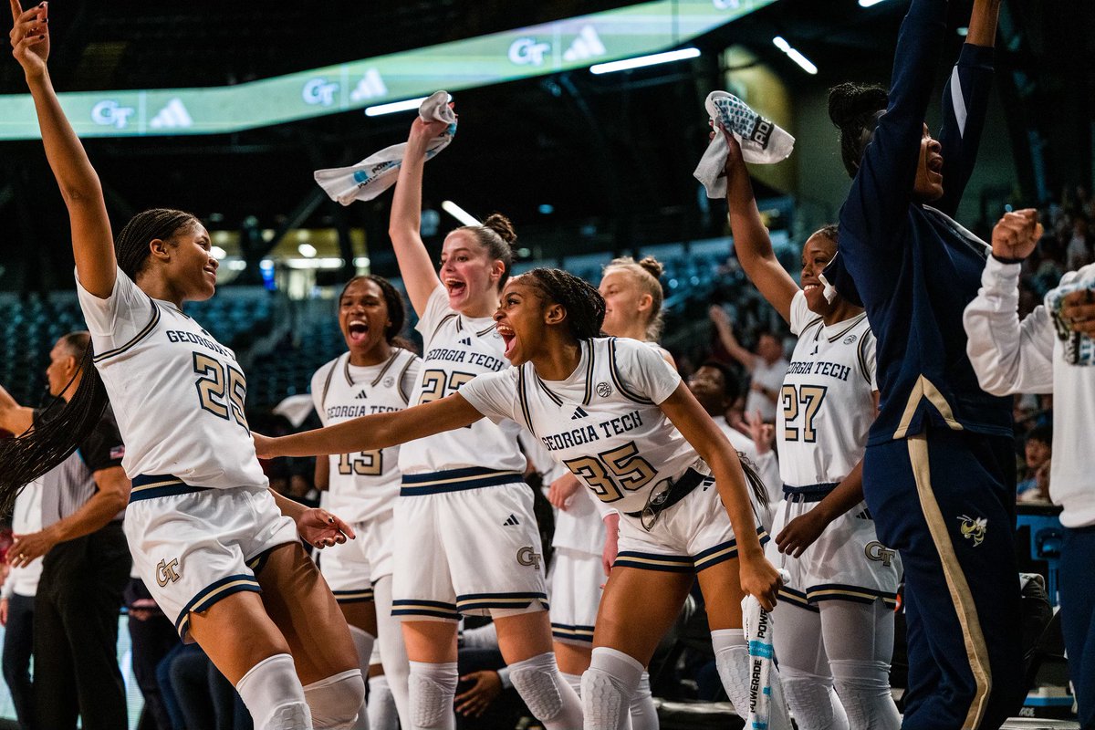 Nell Fortner (@nellonwheels) on Twitter photo Hey <a href="/andreforatlanta/">Andre Dickens</a>. I want to personally invite u to @gtwbb game this Thursday vs <a href="/HokiesWBB/">Virginia Tech Women's Basketball</a>. U have 4 courtside seats right across from our bench waiting on u!! 15-0 and ranked 13th in the country! Sting ‘Em!
<a href="/GTAthletics/">Georgia Tech Yellow Jackets</a> Hey <a href="/andreforatlanta/">Andre Dickens</a>. I want to personally invite u to @gtwbb game this Thursday vs <a href="/HokiesWBB/">Virginia Tech Women's Basketball</a>. U have 4 courtside seats right across from our bench waiting on u!! 15-0 and ranked 13th in the country! Sting ‘Em!
<a href="/GTAthletics/">Georgia Tech Yellow Jackets</a>