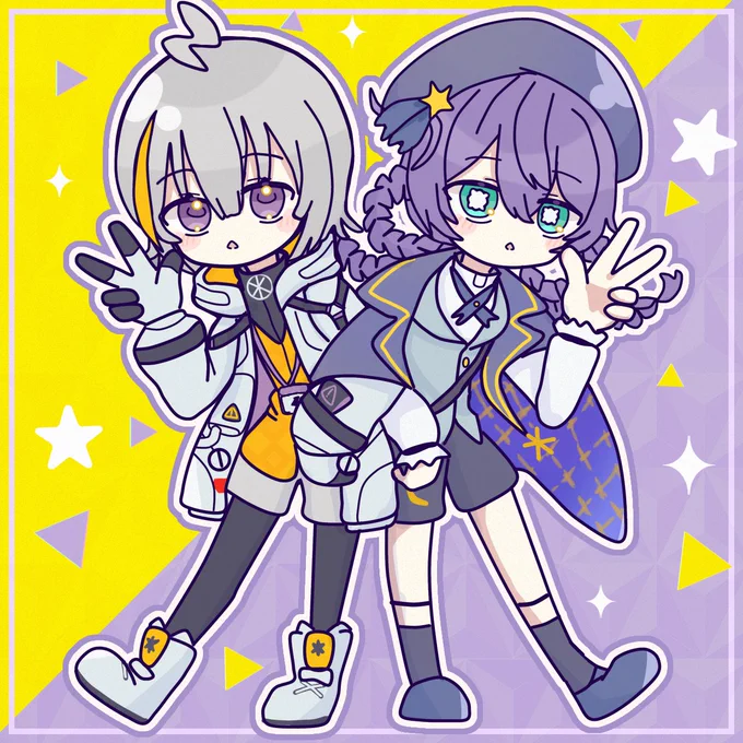 相性バッチリでかわいい二人でした!#終末の零参 #くぜくぜ卓 