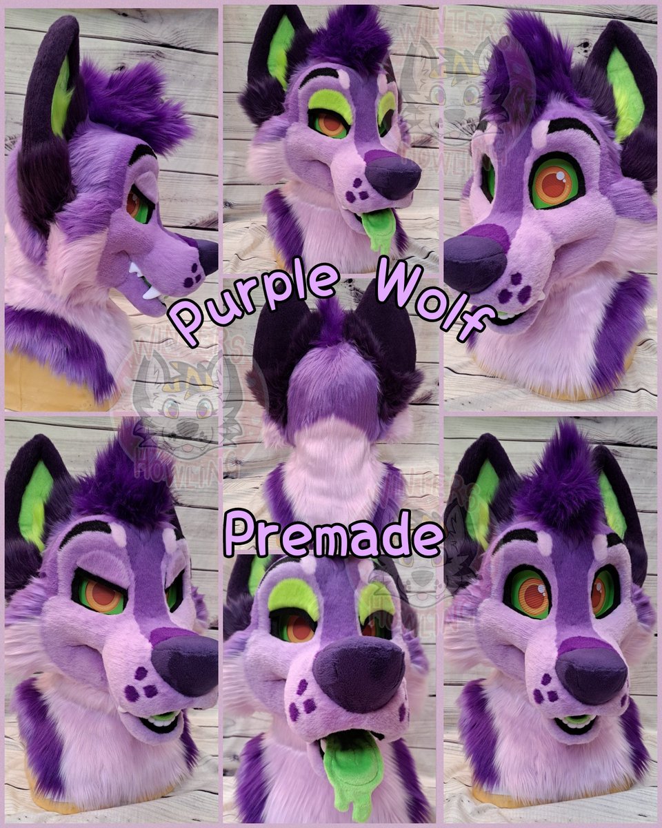 FOR SALE

A brand new Winters Howling premade is looking for a home! 
They're a partial suit - so come with hands, tail and head. They also have 2 interchanging tongues and 2 sets of eye lids for various expressions. 

The head will fit 23in with room to potentially fit 24 in
1/5