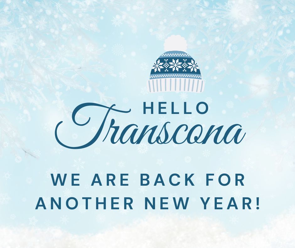 The Transcona Museum is open for another new year!
Our hours are Tuesday to Friday, 11 am - 4 pm &amp; Saturday, 12 - 4 pm. Any changes to these hours will be posted on our social media pages. We can't wait to see you on your next visit!