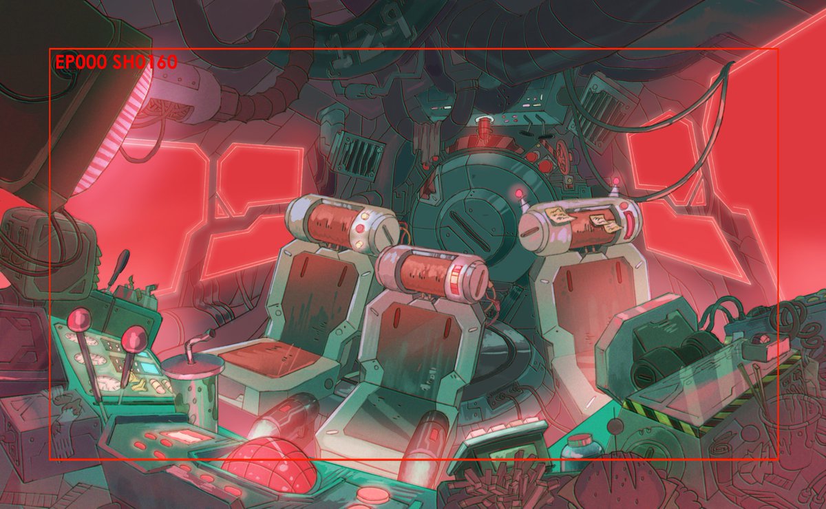 StudioMeala's tweet photo. Some BG art from our recent Clean Kill Mini Episode by @lava_guts๐ฅ
Watch the full thing here:
https://t.co/Oyld3cBUZ3
#animation #mecha #mech #cleankill #anime #comedy https://t.co/OQ6UJ2zkQq