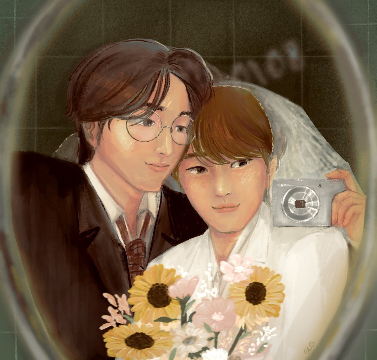 nidinodi's tweet image. #원찬 💍💐📸