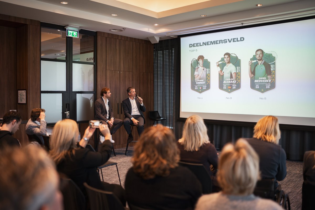 Today, our tournament directors Richard Krajicek and Esther Vergeer announced the complete player lineup at Rotterdam Marriott Hotel, our official players' hotel for 20 years 🤝
See the player overview here: abnamro-open.nl/spelers

#ABNAMROOpen #OnTopOfTennis #ThisHitsDifferent