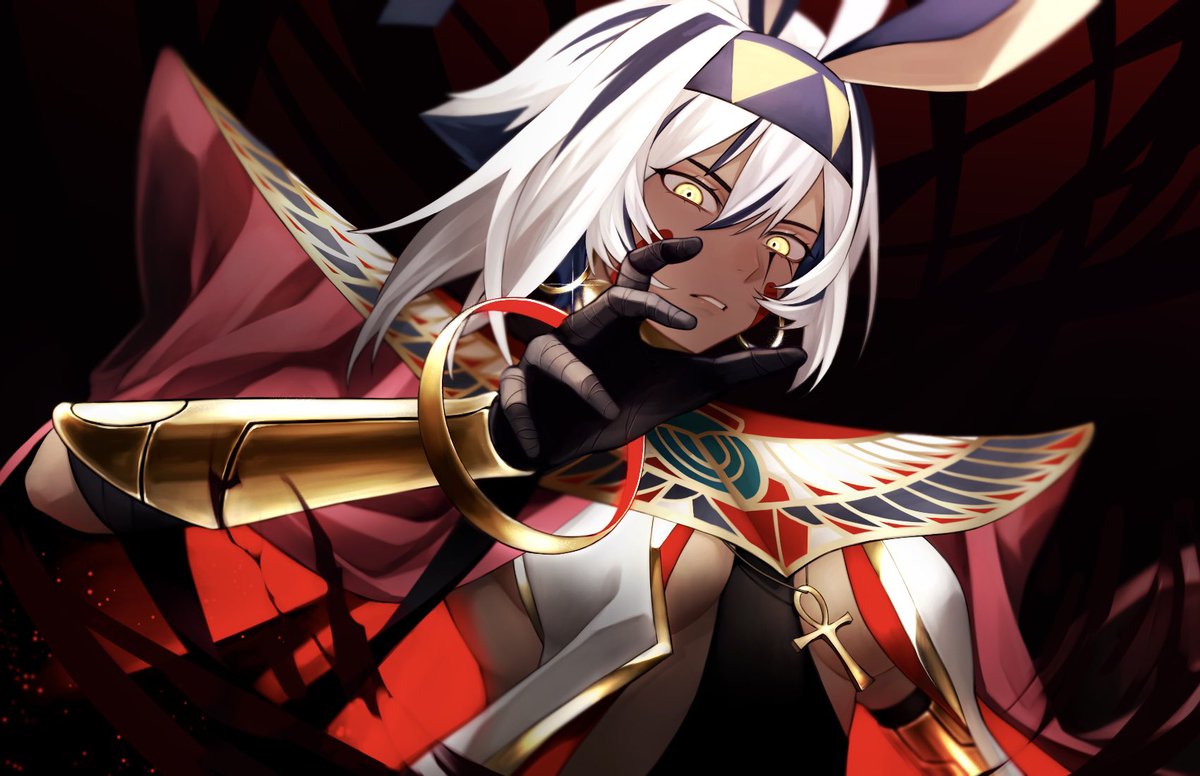 JudgementAnubis's tweet photo. “I am Nitocris. Proxy of the underworld god Anubis, a Servant of the Avenger Class. Understand that as Pharoah, I am of a higher plane than you. Therefore, our relationship will be that of a contract. Now… make sure to take good care of me, Contractor.” https://t.co/2KAhQ2WCrC