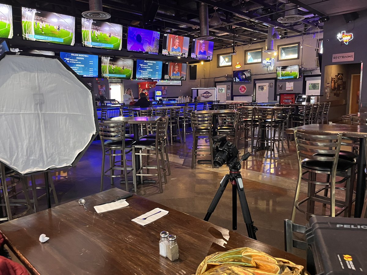 #Foodphotography session at KnockOut Sport Bar in Addison Texas