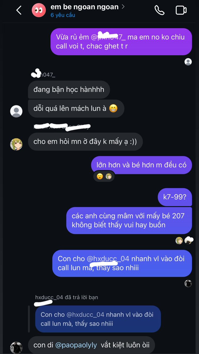 Group khẩu dâm hư hỏng của tớ cỡ này, ai join khummmmm 😝😝😝 Chọn lọc ngang thi đại học luôn đấy =))))))) 

Với cả t cầu xin chúng m đừng ib hỏi “làm quen kh” t đéo rep đâu, ntin hay voice cái gì mà làm t nung được ấy thì t còn rep nhé