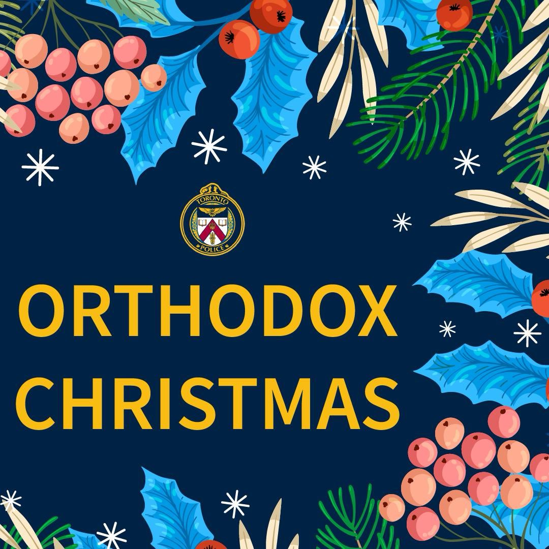 TPSMyronDemkiw's tweet photo. I want to wish Toronto’s vibrant Orthodox Christian community a very Merry Christmas. This is a special time to reflect on faith,family, and traditions that have been passed down through generations. 

To everyone celebrating: may your homes be filled with peace, light, and hope. https://t.co/utumztjZvU