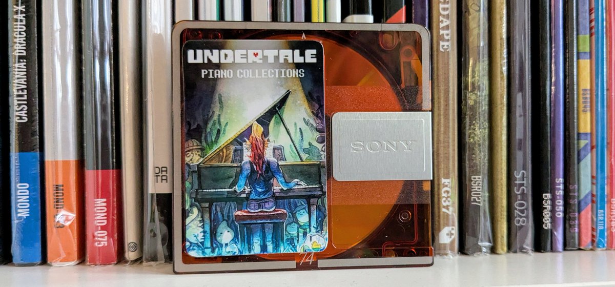 TommessThomas's tweet image. UNDERTALE (⁠｡⁠♡⁠‿⁠♡⁠｡⁠)
Piano Collections Minidisc 🎶
#Minidisc #Sony #Undertale #tobyfox  #videogamemusic