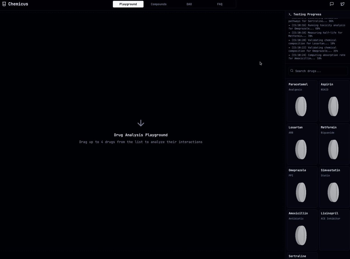 ChemicusScience's tweet image. The most profound discoveries often come from unexpected combinations. In our digital lab, serendipity meets intelligence, creating opportunities for breakthroughs beyond imagination. 

#CHEMICUS #DeSci #SOLANA