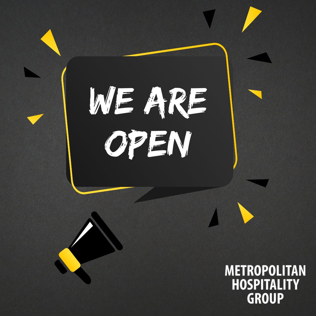 After a snowy yesterday, we're back open and ready to serve you today!