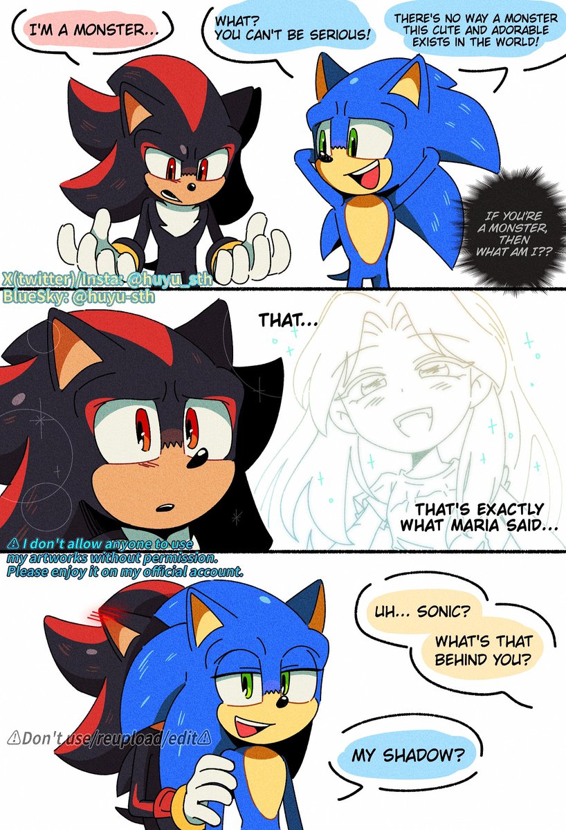 The most lovable monster in the world
#SonicMovie3 #sonadow