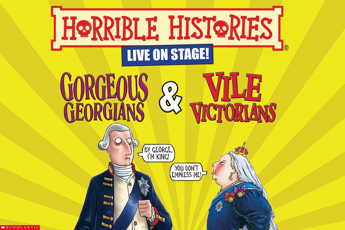 We all want to meet people from history...the trouble is everyone is dead!

So it's time to prepare for @hhliveonstage as they bring their production of Gorgeous Georgians &amp; Vile Victorians to Gala Durham!

Tickets on sale now!👇

📅 Fri 19 &amp; Sat 20 Sep
🎟️ galadurham.co.uk/horrible-histo…