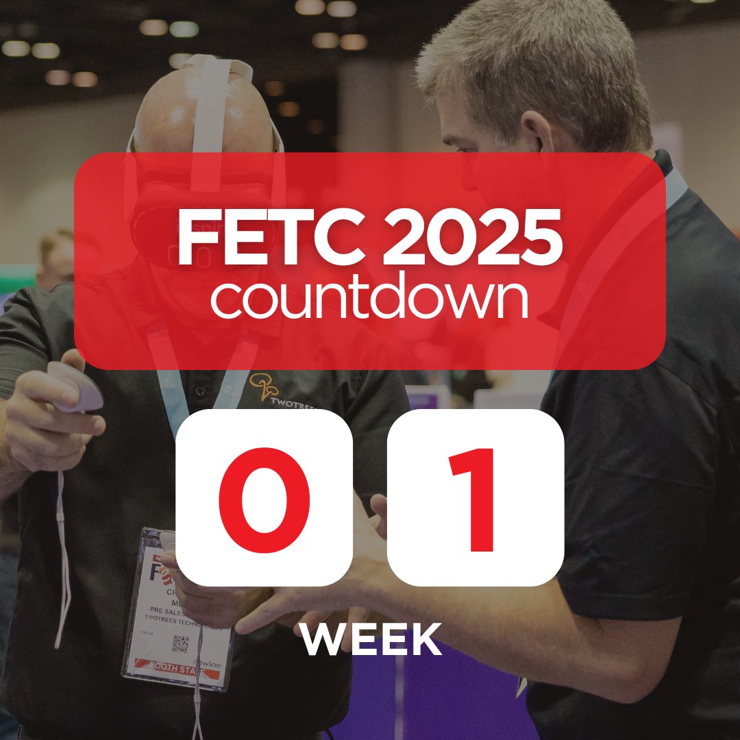 🚨 1 Week to Go!

The wait is almost over—#FETC2025 kicks off in just 7 days! 🎉 Get ready to explore groundbreaking #edtech, connect with visionary leaders, and be part of the future of education. 🌟

Who’s excited? 🙋‍♂️🙋‍♀️ #Edtech #FutureOfLearning #FETC