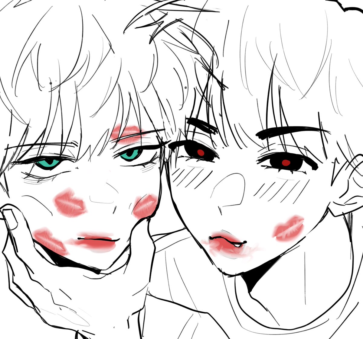 #ALNST #ivantill 
*사진참고* 이반너무 뽀뽀귀신 여친미 있으심