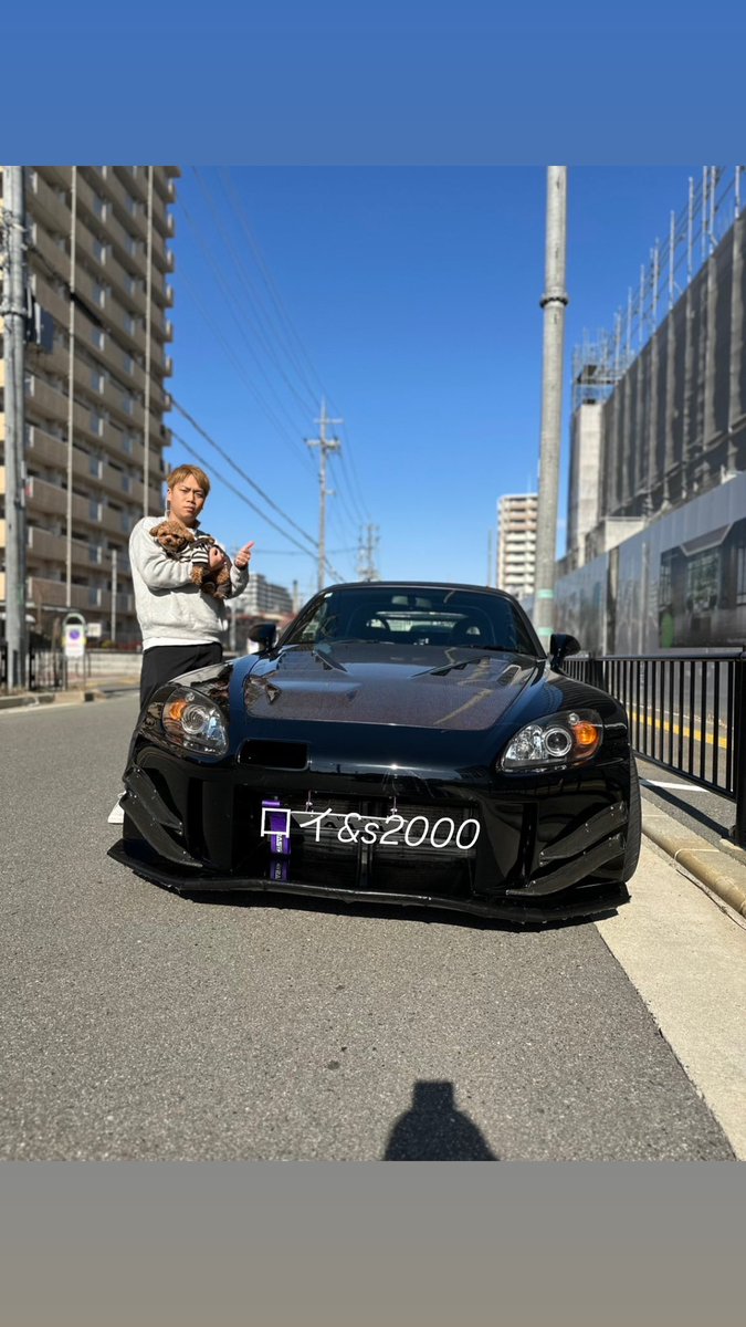 Rensakura18's tweet photo. 初撮りロイ&amp;車卍

 #2000 #vtec

 #ペキプー　#いぬのいる暮らし https://t.co/bbPUtXbJu5