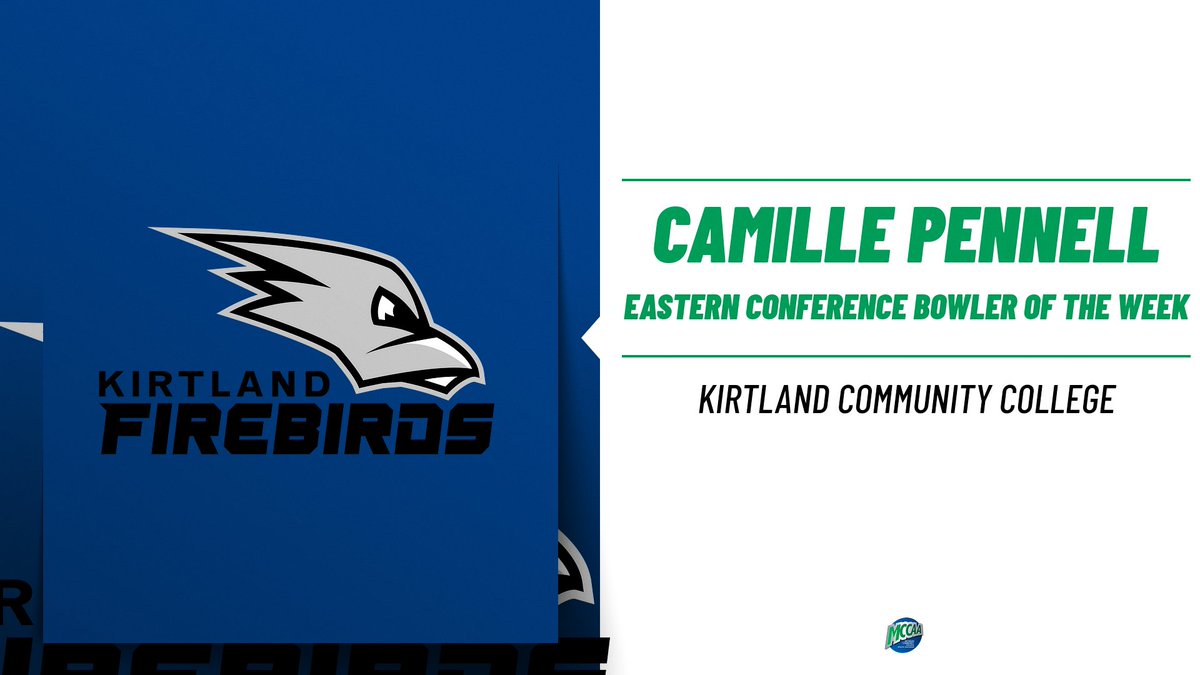 First Event, First Award 🏅

Kirtland's Camille Pennell recorded the high series, knocking down a total of 523 pins, at Friday's league opener to earn the first MCCAA Eastern Conference Women's Bowler of the Week honor of 2025!