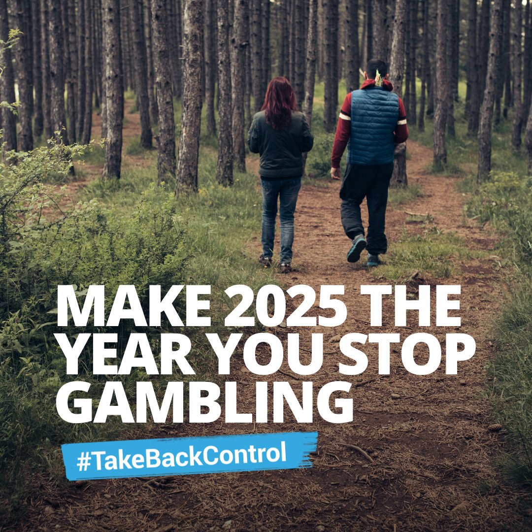 Is your New Year's resolution to stop gambling?

Registering with GAMSTOP is a free, quick and easy way to block yourself from all GB-licensed gambling sites and apps.

Visit gamstop.co.uk to learn more.