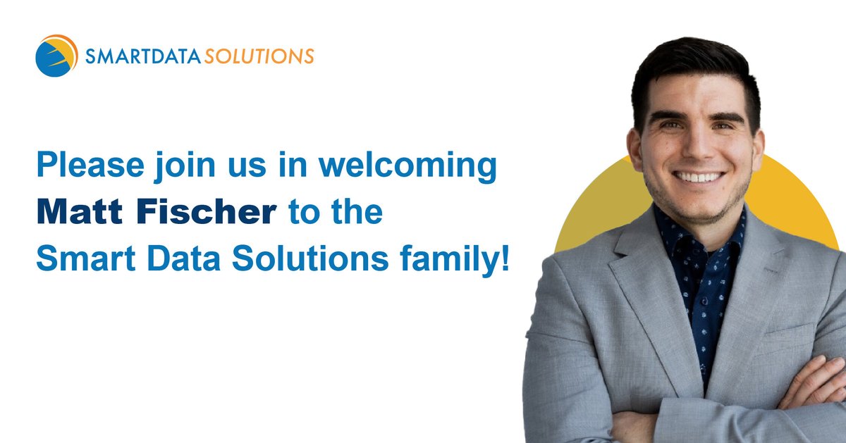 sdatasolutions's tweet image. Join us in welcoming Matt Fischer to the Smart Data Solutions family as a Client Partner. Matt brings a passion for partnering with clients and leveraging AI-driven innovation to drive efficiency in healthcare.

#SmartDataSolutions #HealthcareAutomation #SalesTeam